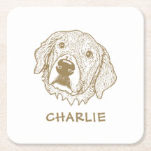 Golden Retriever Dog Personalisiert