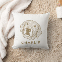 Golden Retriever Dog Personalisiert Zeichnend