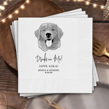 Golden Retriever Dog Personalisierte Drinks auf mi