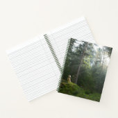 Golden Retriever Dog | Pinienwald Notizblock (Innenseite)