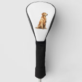 Golden Retriever Dog Portrait - Majestic Pet Illus Golf Headcover (Vorderseite)