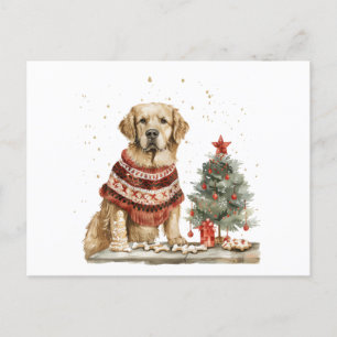 Golden Retriever Dog Postkarte