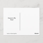 Golden Retriever Dog Sie sind mein Glück Postkarte (Rückseite)