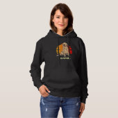 Golden Retriever Dog Sunset  4 Hoodie (Vorne ganz)