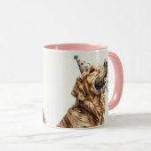 Golden Retriever Dog Tasse (VorderseiteRechts)