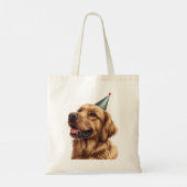 Golden Retriever Dog Tragetasche (Rückseite)