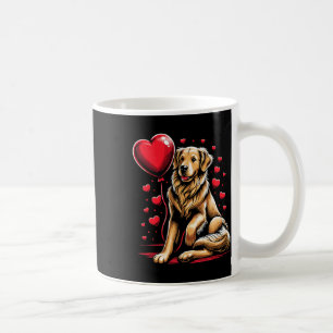 Golden Retriever Dog Valentine's Day Dog Owner Kaffeetasse