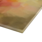 Golden Retriever Dog Wasserfarben Kunst, Dichtung  Schneidebrett (Ecke)