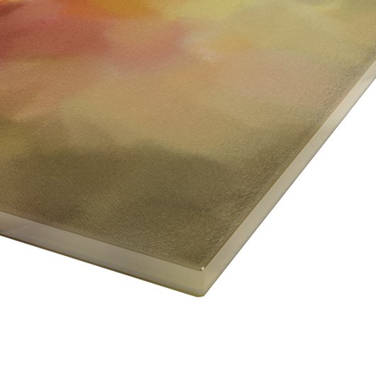 Golden Retriever Dog Wasserfarben Kunst, Dichtung Schneidebrett (Ecke)