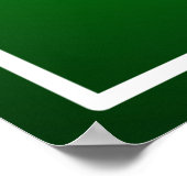 Golden Retriever Dog with Santa Claus Style-82535 Poster (Ecke)