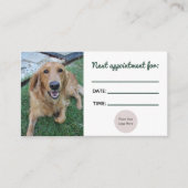 Golden Retriever Dogggy Vet Enclosure Card Begleitkarte (Vorderseite)