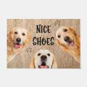 Golden Retriever Doormat, Golden Retriever Lover R Fußmatte (Vorderseite)