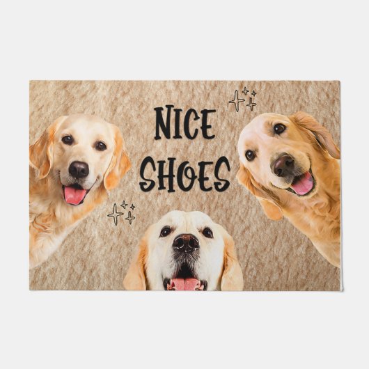 Golden Retriever Doormat, Golden Retriever Lover R Fußmatte (Vorderseite)
