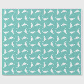 Golden Retriever Doppy Puppy Geschenkpapier (Flach)