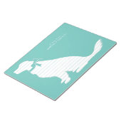 Golden Retriever Doppy Puppy Notizblock (angewinkelt)