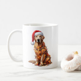 Golden Retriever Doppy Welpen Weihnachten Kaffeetasse