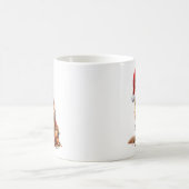 Golden Retriever Doppy Welpen Weihnachten Kaffeetasse (Mittel)