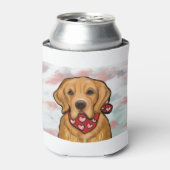 Golden Retriever Dosenkühler (Kanne Vorderseite)