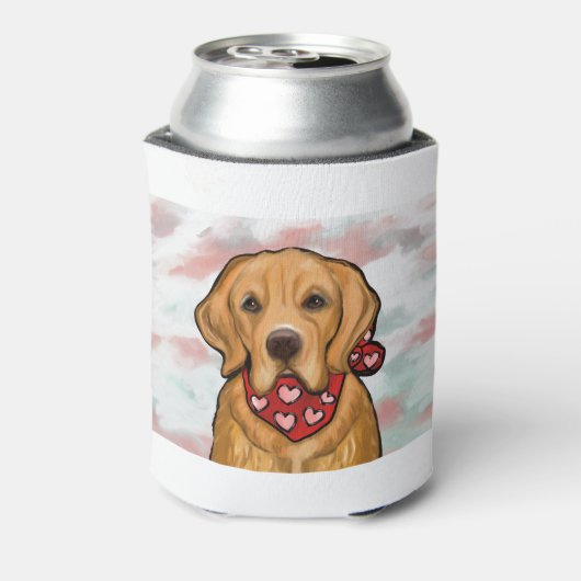 Golden Retriever Dosenkühler (Kanne Rückseite)