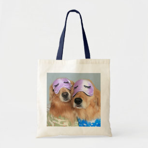 Golden Retriever Dreaming of You Tragetasche