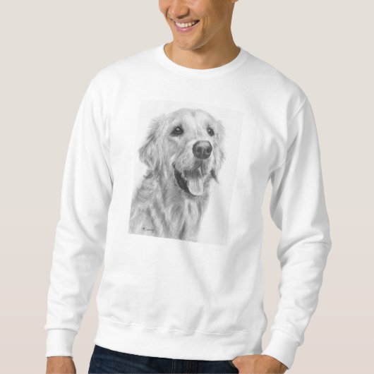 Golden retriever Duncan Sweatshirt (Vorderseite)