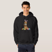 Golden Retriever Easter Day Bunny Eggs Easter Cost Hoodie (Vorne ganz)