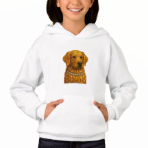Golden Retriever Edelstein-Porträt