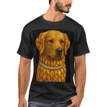 Golden Retriever Edelstein-Porträt