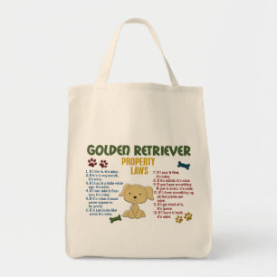 Golden retriever-Eigentums-Gesetze 4 Tragetasche