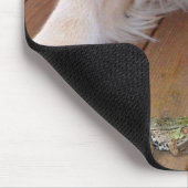 Golden Retriever Ein Frosch Mousepad (Ecke)