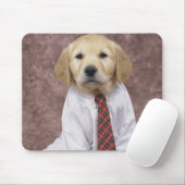 Golden Retriever, ein relativ moderner und Mousepad (Mit Mouse)