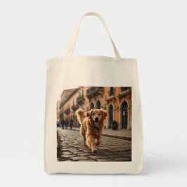 Golden Retriever Elegante Festival - Martha Argeri Tragetasche