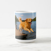 Golden Retriever Elegante Kaffee Tasse (Mittel)