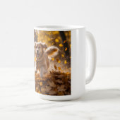 Golden Retriever Elegante Kaffee Tasse (VorderseiteRechts)