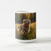 Golden Retriever Elegante Kaffee Tasse (Mittel)