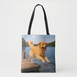 Golden Retriever Elegante Schulter Tasche
