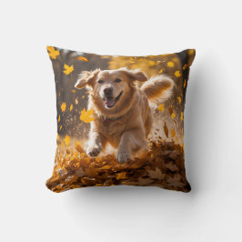 Golden Retriever Elegantes Throw Kissen