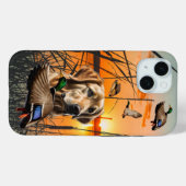 Golden Retriever Enck Jagd iPhone Tough Case (Rückseite (Horizontal))