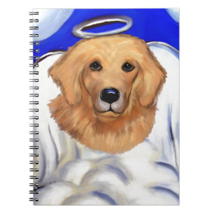 Golden Retriever Engel Notizblock