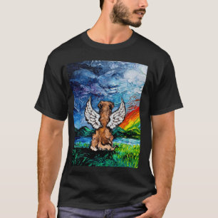 Golden Retriever Engel Sternennacht Hundedenken A T-Shirt