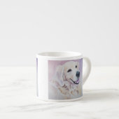 Golden retriever espressotasse (Vorderseite Rechts)