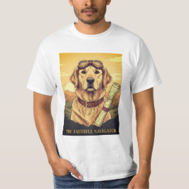Golden Retriever Explorer Adventure Dog T - Shirt