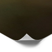 Golden Retriever Eye Closeup Poster (Ecke)
