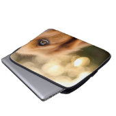 Golden Retriever Eye Laptopschutzhülle (Vorne Knopf)