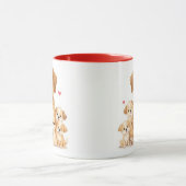 Golden Retriever Family Tasse - Adorable Geschenke (Zentrum)