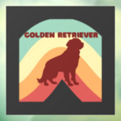 Golden Retriever  Fensteraufkleber (Blatt 3)