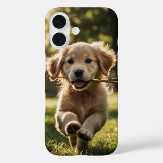 Golden Retriever Fetch Case-Mate iPhone Hülle (Rückseite)