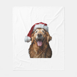 Golden Retriever Fleecedecke