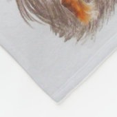 Golden Retriever Fleecedecke (Ecke)