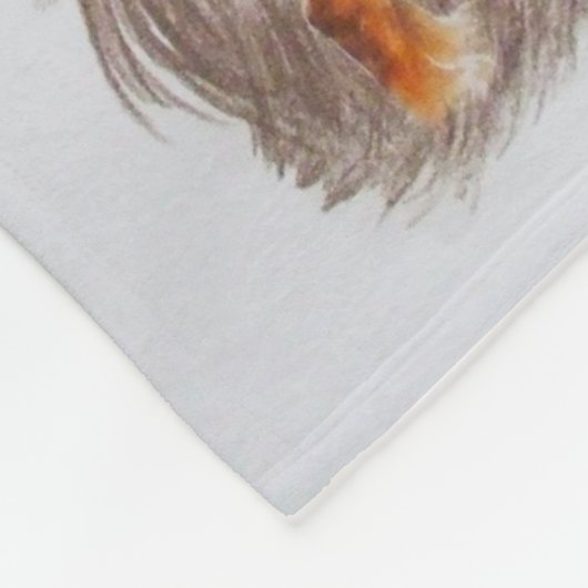 Golden Retriever Fleecedecke (Ecke)